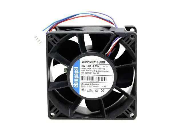 Main image of 3218J/2H4P DC 48V 1A 50W 9cm 90mm 9038 wind capacity fans blower cooler
