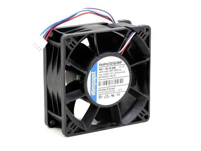 Alt view image 2 of 5 - 3218J/2H4P DC 48V 1A 50W 9cm 90mm 9038 wind capacity fans blower cooler
