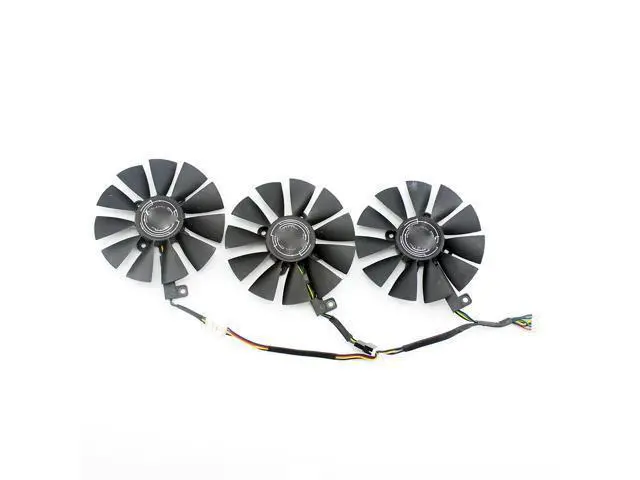 Alt view image 2 of 5 - 87MM PLD09210S12M PLD09210S12HH Cooling Fan Replace For ASUS RX VEGA64 VEGA56 64 RX 580 Fan GTX 1080Ti Graphics Card Fan