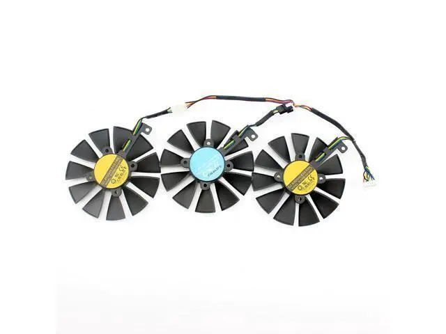 Alt view image 3 of 5 - 87MM PLD09210S12M PLD09210S12HH Cooling Fan Replace For ASUS RX VEGA64 VEGA56 64 RX 580 Fan GTX 1080Ti Graphics Card Fan