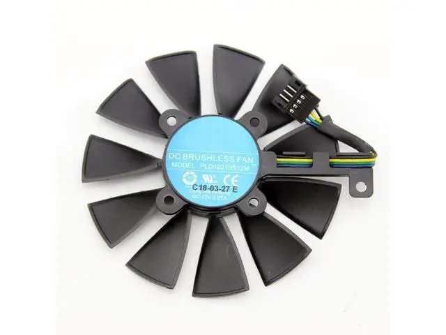 Alt view image 5 of 5 - 87MM PLD09210S12M PLD09210S12HH Cooling Fan Replace For ASUS RX VEGA64 VEGA56 64 RX 580 Fan GTX 1080Ti Graphics Card Fan