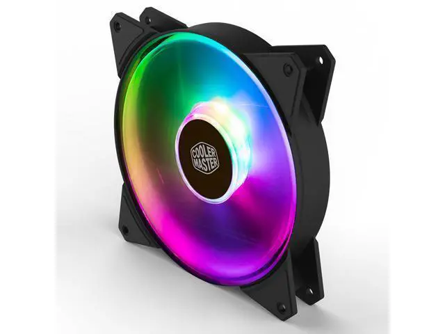 Alt view image 2 of 5 - Cooler Master MF140 ARGB 14cm RGB 5V/3PIN Computer Case Quiet PWM Fan PC CPU Cooler Radiator Water Cooling 140mm Replaces Fans