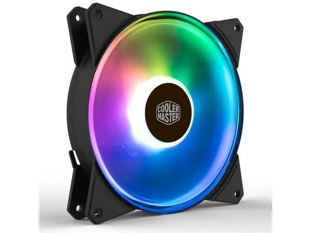 Alt view image 3 of 5 - Cooler Master MF140 ARGB 14cm RGB 5V/3PIN Computer Case Quiet PWM Fan PC CPU Cooler Radiator Water Cooling 140mm Replaces Fans