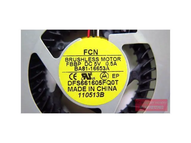 Alt view image 2 of 6 - New Replace FOR samsung NP 550P5C 550P7C laptop CPU fan