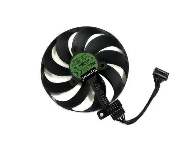 Alt view image 4 of 4 - T129215BU 7Pin GPU Cooler Graphics Card Fans For ASUS ROG STRIX RTX 2080 Ti GAMING RTX2080 RTX2080Ti Replacement(85mm)