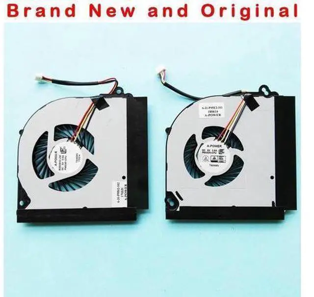 Main image of New original cpu gpu cooling fan cooler for Clevo P950HP P950HP6 P950ER P950HR P955ER P950EP6 P955EP6 P950ED BS5005HS U3D U3E