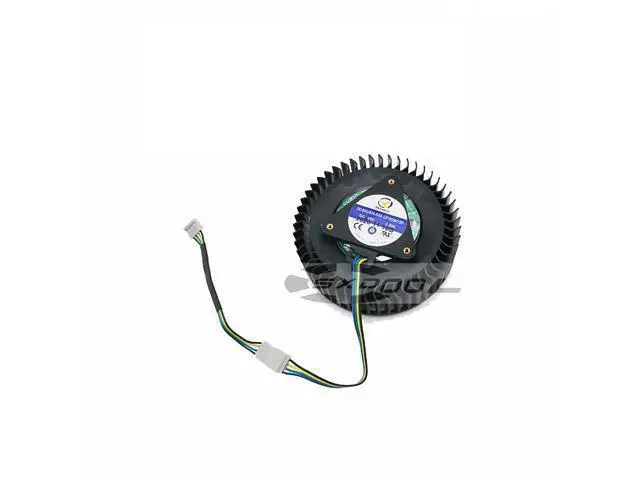 Alt view image 3 of 5 - For ASUS RTX 2060 2070 2080ti Turbo public graphics card turbo fan CF7525U12D 12V 2.2A ,Diameter: 78mm,Hole distance: 37mm