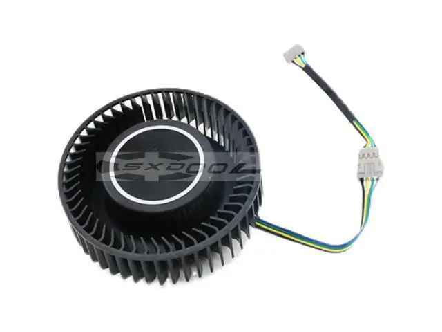 Alt view image 5 of 5 - For ASUS RTX 2060 2070 2080ti Turbo public graphics card turbo fan CF7525U12D 12V 2.2A ,Diameter: 78mm,Hole distance: 37mm