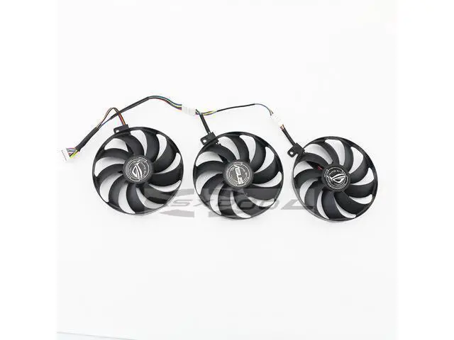 Alt view image 3 of 4 - New For ASUS ROG STRIX RTX2060 2070S/2080Ti RX5700XT graphics fan 85mm T129215SU 12V