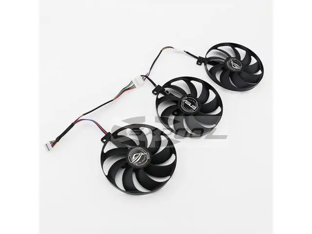 Alt view image 4 of 4 - New For ASUS ROG STRIX RTX2060 2070S/2080Ti RX5700XT graphics fan 85mm T129215SU 12V
