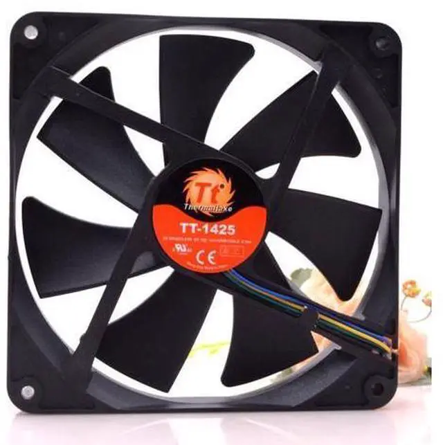 Main image of 140*25mm TT-1425 HA1425M12SB-Z 12V 0.36A 4 wires 4 pins 14CM case fan for power ups server