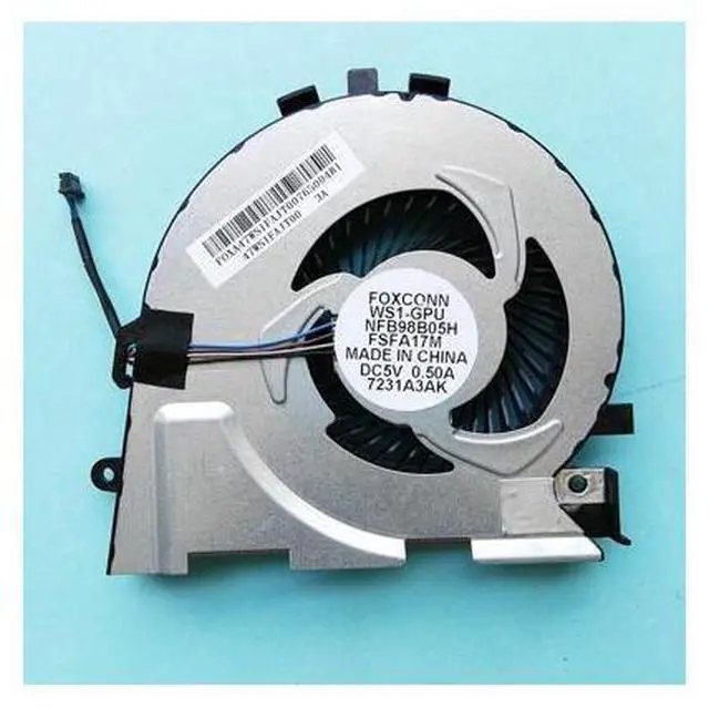 Alt view image 2 of 4 - NEW ORIGINAL CPU GPU COOLING FAN FOR FOXCONN WS1-GPU NFB98B05H FSFA17N WS1-CPU NFB70B050H-002 FSFA17M DC5V 0.5A FAN COOLER