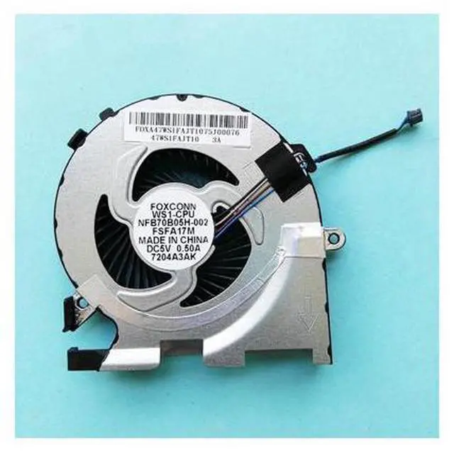 Alt view image 3 of 4 - NEW ORIGINAL CPU GPU COOLING FAN FOR FOXCONN WS1-GPU NFB98B05H FSFA17N WS1-CPU NFB70B050H-002 FSFA17M DC5V 0.5A FAN COOLER