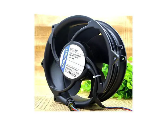 Alt view image 4 of 5 - For Ebmpapst 17CM 24V 36W 6314 HR ACS510 Inverter fan cooling fan