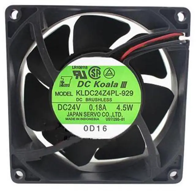 Main image of Supply Japan Seiko Servo Cooling Fan KLDC24Z4PL-929 9032 24V Axial Fan