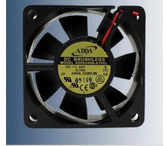 Main image of New original ADDA Taiwan AD0624HB-A70GL 6025 DC24V mute inverter fan