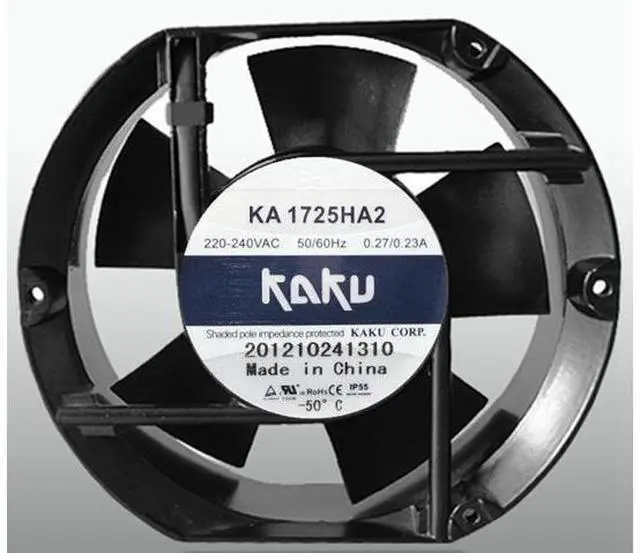 Main image of Taiwan KAKU fan KA1725HA2B 1750 220V double ball bearing fan AC fan