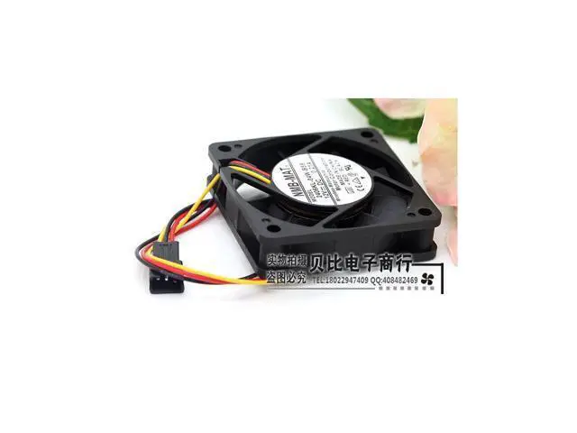 Alt view image 5 of 5 - Good Quality New and original NMB Cooling fan 6CM 12V 0.21A 2406KL-04W-B59 Three-wire Cooling Fan