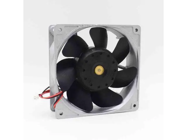 Alt view image 5 of 6 - 1pcs 12038 1.0A 24V 12CM aluminum frame large air volume inverter fan 9GL1224J102 cooling fan