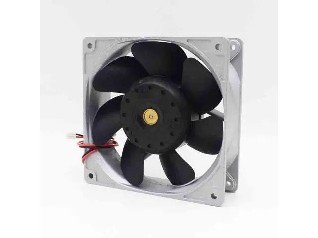 Alt view image 6 of 6 - 1pcs 12038 1.0A 24V 12CM aluminum frame large air volume inverter fan 9GL1224J102 cooling fan