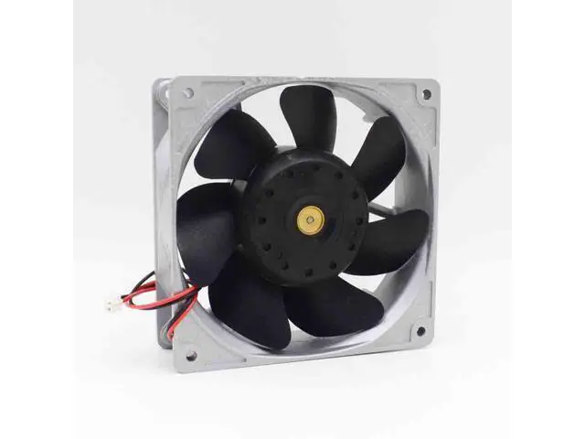 Alt view image 5 of 6 - 1pcs 12038 1.0A 24V 12CM aluminum frame large air volume inverter fan 9GL1224J102 cooling fan