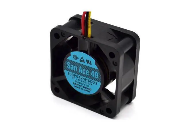 Alt view image 5 of 6 - New fan 4020 4CM 24V 0.07A inverter 109P0424H6D22 cooling fan 10 pcs\/lot