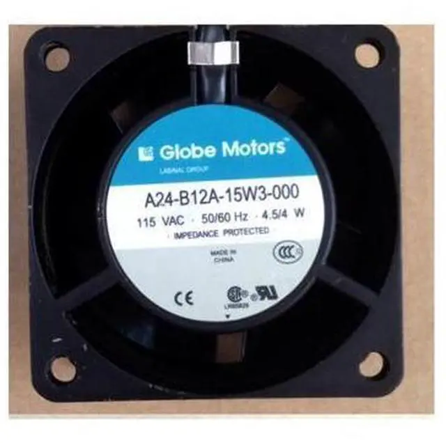 Main image of For NMB AC Fan 6CM 115V 4.5W \/ 4W A24-B12A-15W3-000AA cooling fan