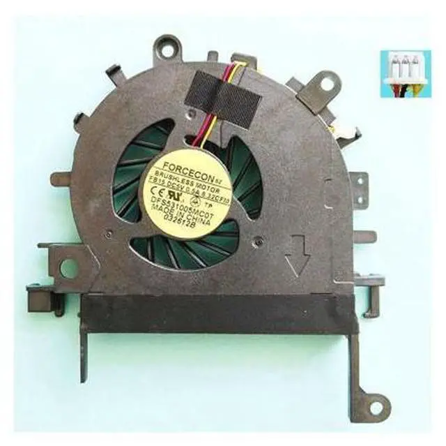 Main image of New original cpu cooling fan for FORCECON DFS531005MC0T FB15 DC 5V 0.5A 6.32CFM FAN COOLER AB7205HX-GC1 3PIN MF60090V1-C090-G99