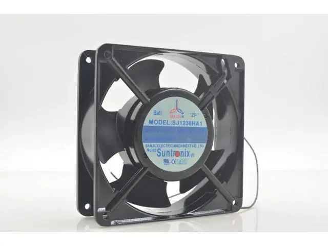 Alt view image 2 of 3 - Brand new original Sanju SJ1238HA1 AC110V12038 double ball axial flow cooling fan fan 4 inch