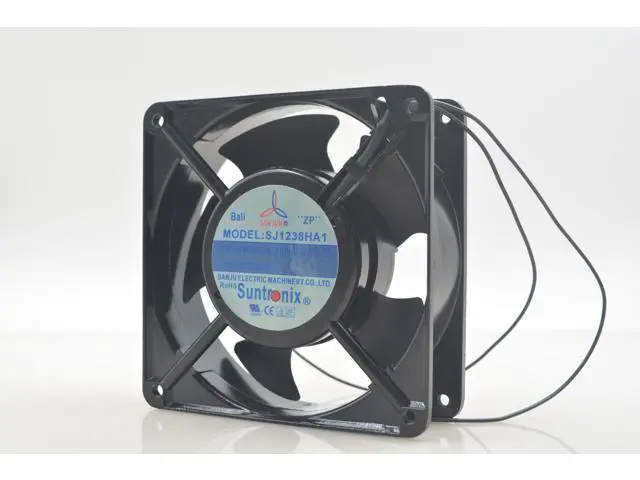 Alt view image 3 of 3 - Brand new original Sanju SJ1238HA1 AC110V12038 double ball axial flow cooling fan fan 4 inch