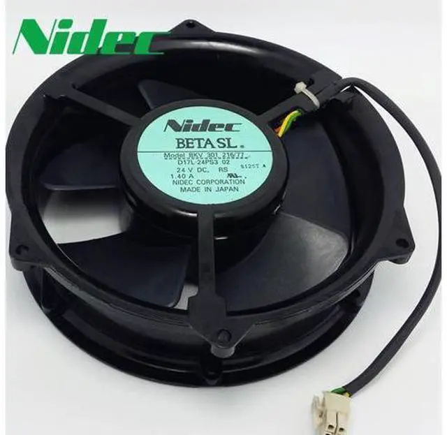 Main image of nidec BKV 301 216/77 D17L-24PS3 02 170 * 170 * 50mm 17cm 170mm DC 24V 1.40A cooling fan
