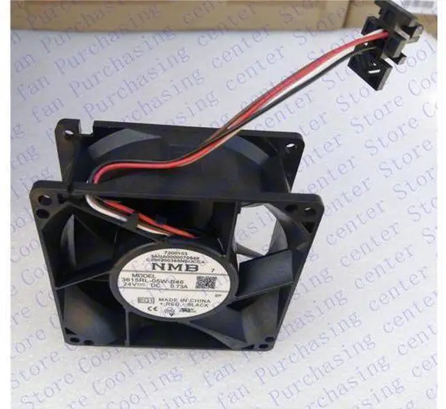 Main image of 3615RL-05W-B46-EQ1 New NMB 24V 0.73A 9038 9cm / CM Temperature Controlled Cooling Fan