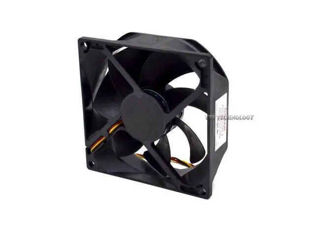 Alt view image 3 of 6 - PSD1285PTB1-A (2).B3452.R.GN DC 12V 3.7W 3-wire 3-pin connector 80mm 85x85X25mm Server Square fan