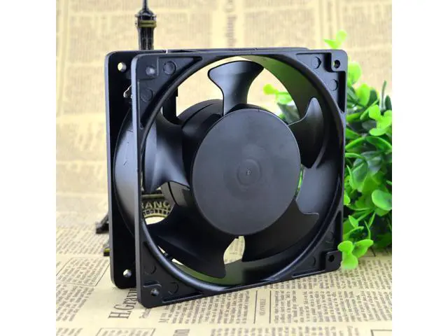Alt view image 2 of 2 - Original Bi-sonic 4C-230HB 12038 230V 19/22W UPS Cabinet Cooling Fan
