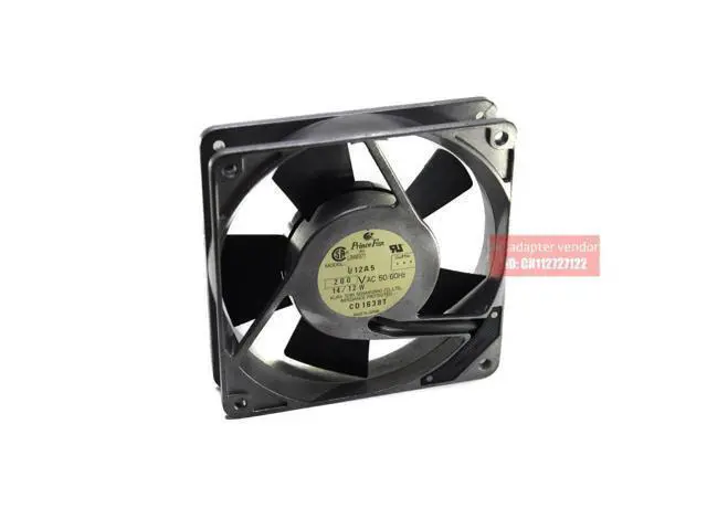 Alt view image 2 of 6 - Japanese Prince Fan U12A5 200V 14 \/ 12W 120 * 120 * 25 aluminum frame fan