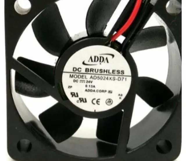 Main image of Original authentic ADDA AD5024XS-D71 5 cm/5015 24V 0.13A silent inverter fan