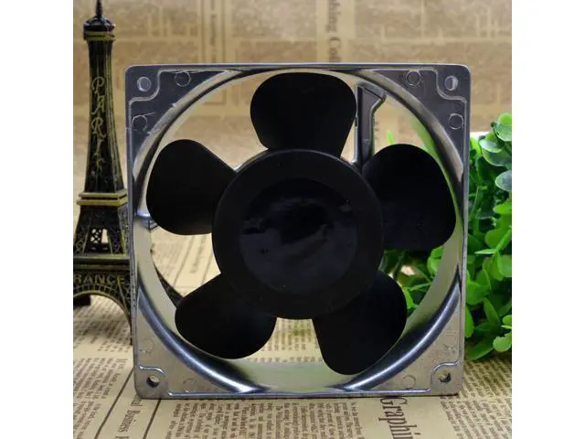 Alt view image 2 of 4 - 109S072UL original Japan 12CM 220V 18 / 16W 120 * 38MM aluminum frame AC fan