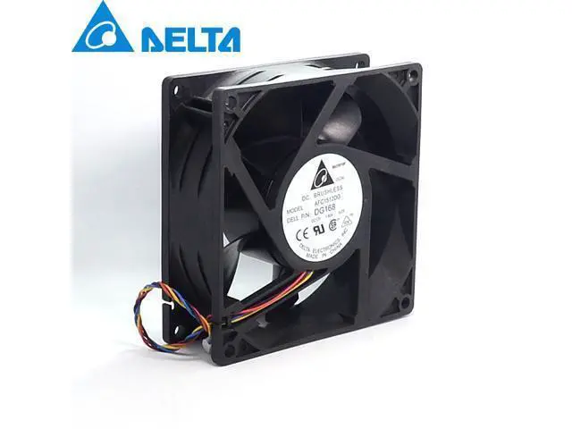 Alt view image 2 of 4 - Delta AFC1512DG 1550 15CM 12V 1.80A fan server 150 * 150 * 50mm