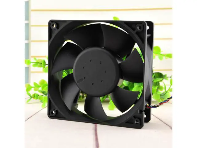 Alt view image 2 of 4 - Delta AFC1212DE 12038 12V 1.6A 12CM Violent High Air Volume Temperature Controlled pwm Fan