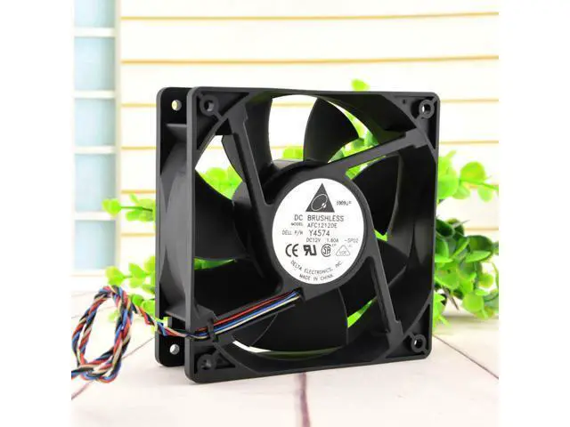 Alt view image 4 of 4 - Delta AFC1212DE 12038 12V 1.6A 12CM Violent High Air Volume Temperature Controlled pwm Fan