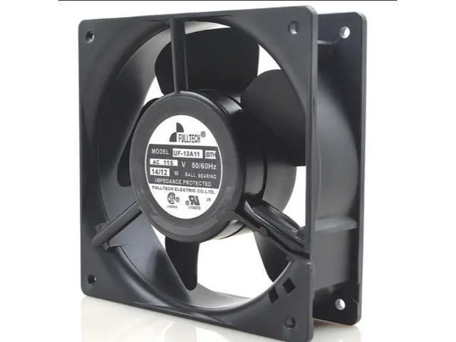Alt view image 2 of 3 - FULLTECH/FUYOU UF-12A11BTH 12CM 12038 110V 14/12W radiation fan