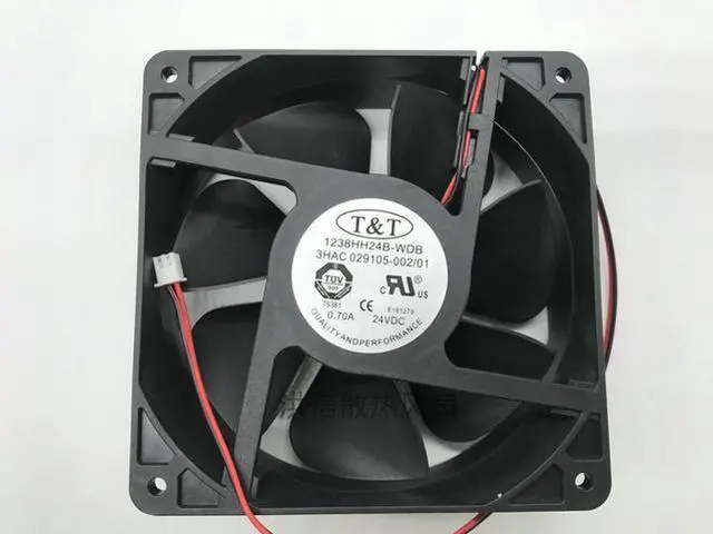Main image of ABB robot fan 1238HH24B-WDB 3HAC 029105-002/01 24V 0.70A 12CM