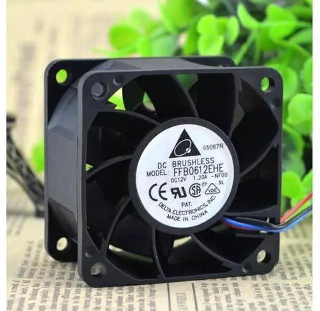 Main image of Delta DELTA FFB0612EHE 60386CM 12V 1.20A Dual Ball Violent Heat Dissipating Fan