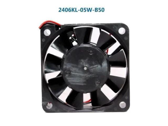 Alt view image 2 of 2 - Brand new original NMB 6015 24V 0.13A 2406KL-05W-B50 inverter fan