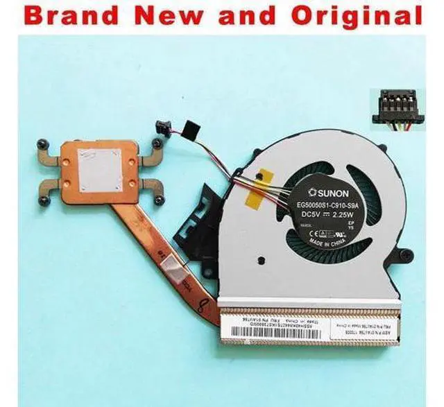 Main image of New original radiator for LENOVO THINKPAD Yoga 11 CPU COOLING FAN HEATSINK COOLER 01AV756 EG50050S1-C910-S9A
