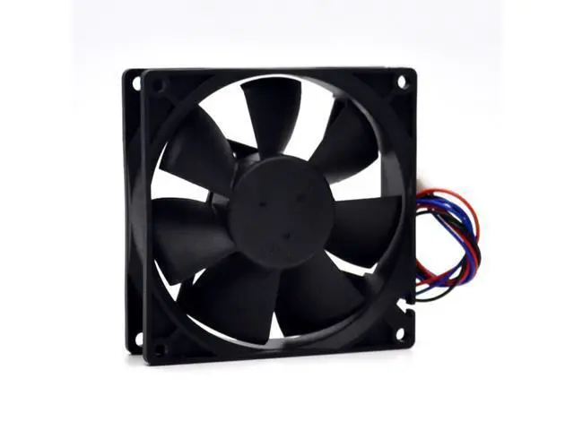 Alt view image 3 of 6 - 10pcs AFB0912HH DC 12V 0.40A, 92X92X25mm 80mm 3-wire 3-pin connector cooling fan