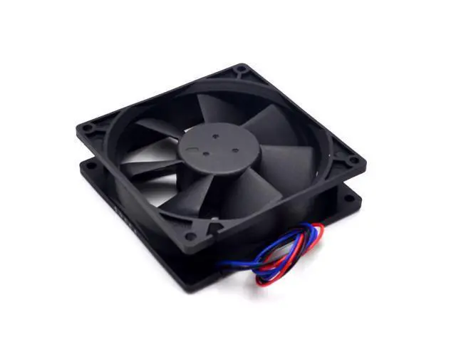 Alt view image 6 of 6 - 10pcs AFB0912HH DC 12V 0.40A, 92X92X25mm 80mm 3-wire 3-pin connector cooling fan