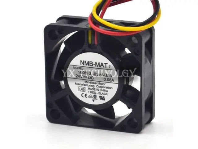 Alt view image 2 of 6 - NMB The 1606KL-05W-B59 4015 4CM 24V 0.08A three line drive fan NMB-MAT 40*40*15mm