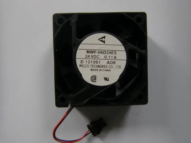 Alt view image 2 of 2 - Original Yaskawa G7 inverter fan MMF-06D24ES-AOK 6cm6 025 24V 0.11A 2 line