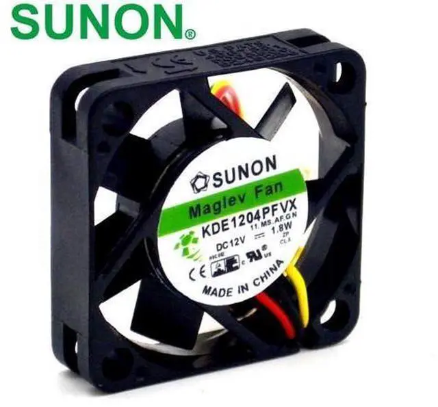 Main image of 10pcs 40*40*10 12V 1.8W KDE1204PFVX 4010 12v 1.8w 3-wire fan